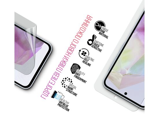 Пленка защитная Armorstandart Kit Clear + Anti-Blue Samsung A35 5G (A356) (ARM80687), изображение 3