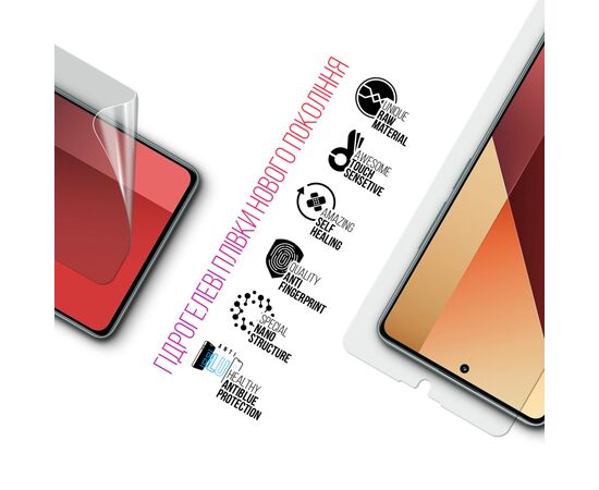 Пленка защитная Armorstandart Kit Clear + Anti-Blue Xiaomi Redmi Note 13 4G (ARM80692), изображение 3