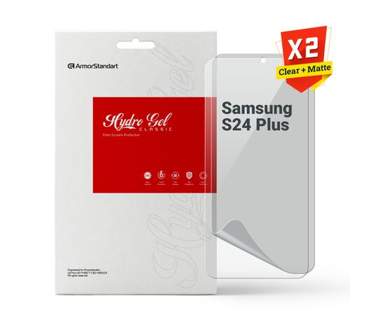 Плівка захисна Armorstandart Kit Clear + Matte Samsung S24 Plus (ARM80706)