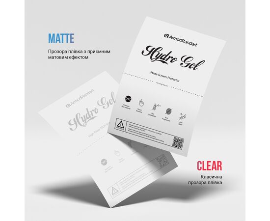 Плівка захисна Armorstandart Kit Clear + Matte Xiaomi Redmi Note 13 Pro+ 5G (ARM80710), зображення 2