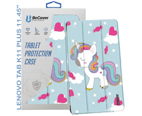 Чехол для планшета BeCover Smart Case Lenovo Tab K11 Plus TB-352F 11.45" Unicorn (711858), изображение 6 Чехол для планшета BeCover Smart Case Lenovo Tab K11 Plus TB-352F 11.45" Unicorn (711858), изображение 6