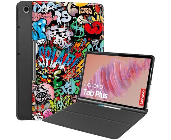 Чохол до планшета BeCover Smart Case Lenovo Tab Plus 11.5" Graffiti (711845)