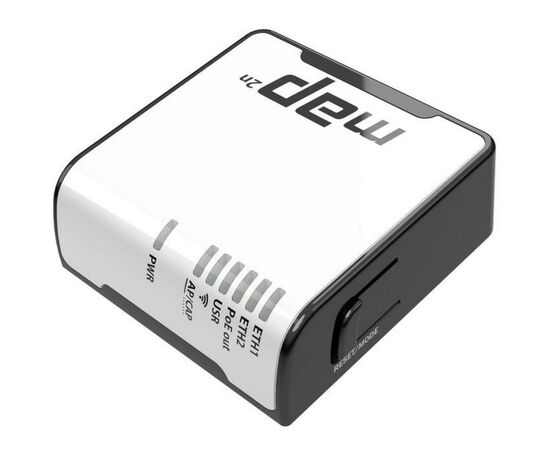 Точка доступу Wi-Fi Mikrotik RBmAP2n, зображення 3 Точка доступу Wi-Fi Mikrotik RBmAP2n, зображення 3