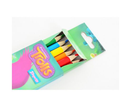 Карандаши цветные 1 вересня Trolls Dream 6 цв (290494), изображение 2 Карандаши цветные 1 вересня Trolls Dream 6 цв (290494), изображение 2