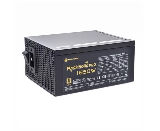 Блок питания Qube 1650W (RS-1650GD PRO), изображение 2 Блок питания Qube 1650W (RS-1650GD PRO), изображение 2
