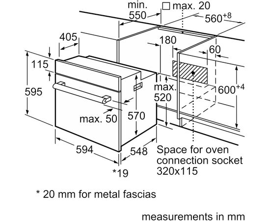 Духовой шкаф Bosch HBJ558YB3Q, изображение 7 Духовой шкаф Bosch HBJ558YB3Q, изображение 7