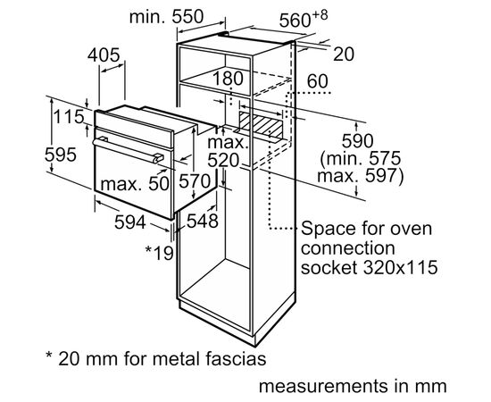 Духовой шкаф Bosch HBJ558YB3Q, изображение 8 Духовой шкаф Bosch HBJ558YB3Q, изображение 8