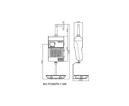 Весы Mettler Toledo bPLus H2 подвесные (30526534), изображение 4 Весы Mettler Toledo bPLus H2 подвесные (30526534), изображение 4