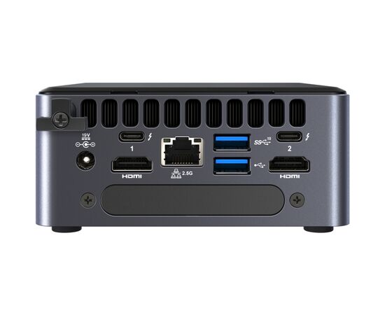 Компьютер ASUS NUC 12 Pro RNUC12WSHI300002I / i3-1220P, M.2 22x80 NVMe;22x42 SATA, 2.5" SATA slot (90AR00E1-M00030), изображение 4