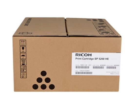 Тонер-картридж Ricoh SP5200/SP5210 OLD p/n 406685 Black 25K (821229), изображение 2 Тонер-картридж Ricoh SP5200/SP5210 OLD p/n 406685 Black 25K (821229), изображение 2