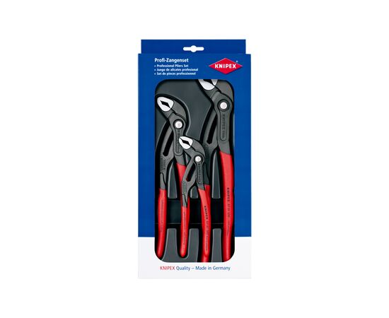 Ключ KNIPEX Cobra, преставной, 3шт (00 20 09 V02), изображение 2 Ключ KNIPEX Cobra, преставной, 3шт (00 20 09 V02), изображение 2