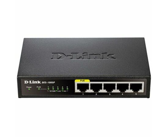 Коммутатор сетевой D-Link DES-1005P