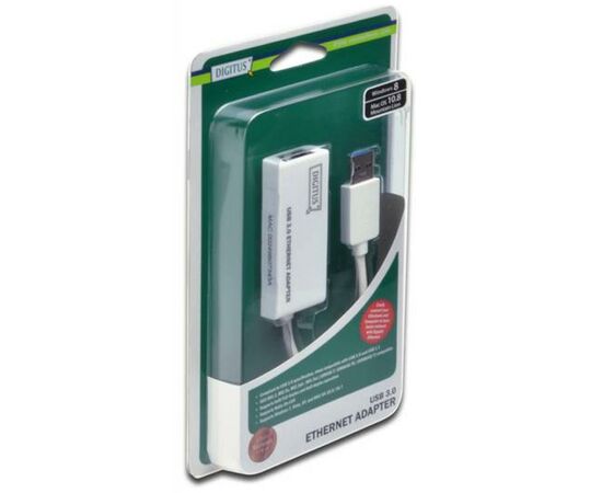 Перехідник USB 3.0 to Gigabit Ethernet Digitus (DN-3023), зображення 2