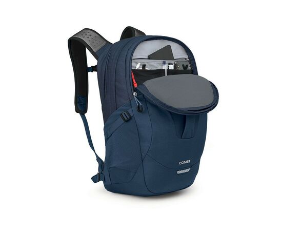 Рюкзак туристический Osprey Comet 30 atlas blue heather O/S (009.3140), изображение 4 Рюкзак туристический Osprey Comet 30 atlas blue heather O/S (009.3140), изображение 4