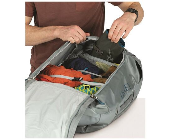 Сумка дорожная Osprey Transporter 95 venturi blue (009.2581), изображение 7