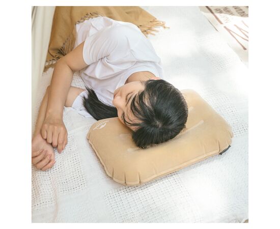 Туристична подушка Naturehike NH21ZT002 бежева (6927595774380), зображення 3 Туристична подушка Naturehike NH21ZT002 бежева (6927595774380), зображення 3