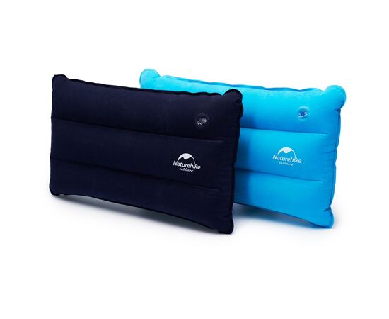 Туристическая подушка Naturehike Square Inflatable NH18F018-Z темно-блакитна (6975641885504), изображение 4 Туристическая подушка Naturehike Square Inflatable NH18F018-Z темно-блакитна (6975641885504), изображение 4