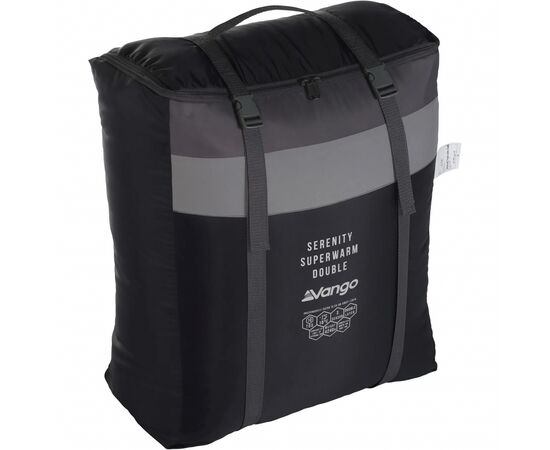 Спальный мешок Vango Serenity Superwarm Double -3C Shadow Grey Twin (928206), изображение 2 Спальный мешок Vango Serenity Superwarm Double -3C Shadow Grey Twin (928206), изображение 2