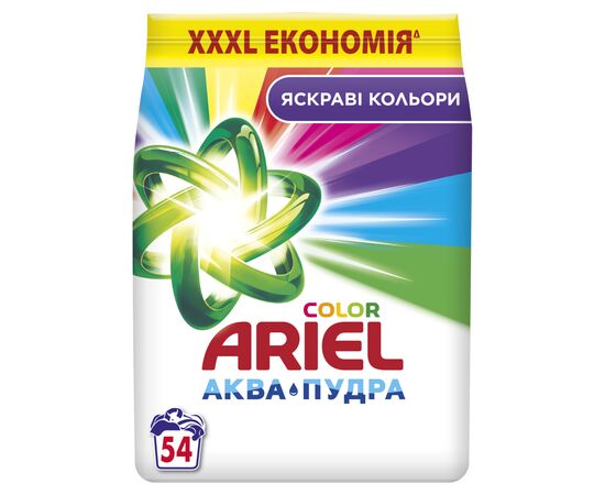 Стиральный порошок Ariel Аква-Пудра Color 8.1 кг (8006540535004)