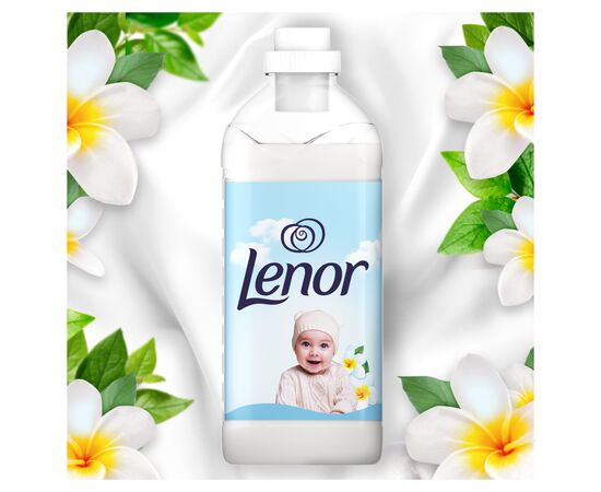 Кондиционер для белья Lenor Для чувствительной кожи 1600 мл (8006540889879), изображение 3