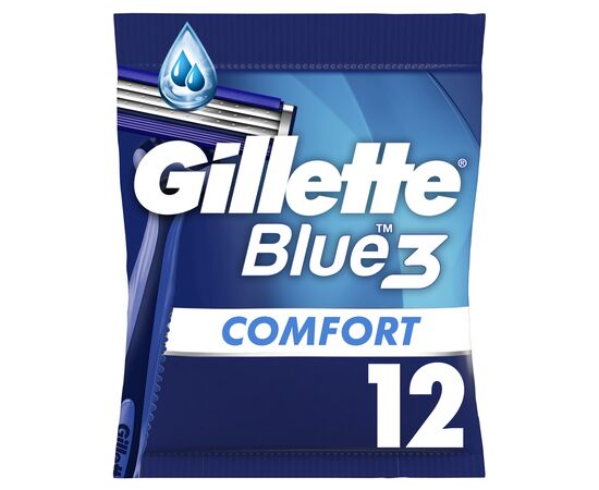 Бритва Gillette Blue 3 Plus Comfort 12 шт. (8700216148092)