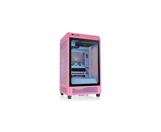 Корпус ThermalTake The Tower 200 Bubble Pink (CA-1X9-00SAWN-00), зображення 3 Корпус ThermalTake The Tower 200 Bubble Pink (CA-1X9-00SAWN-00), зображення 3