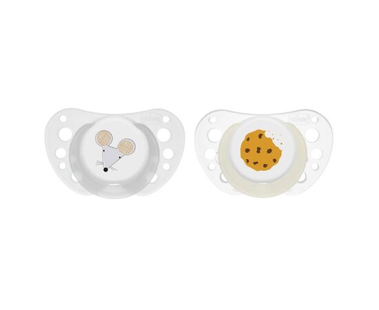 Пустышка Chicco Physioforma Air силиконовая от 16 до 36 месяцев Нейтральная 2 шт (75035.44)