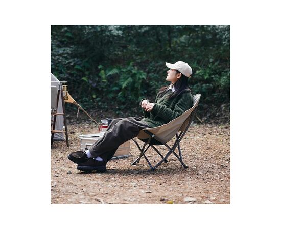 Кресло складное Naturehike YL04 NH18X004-Y 600D Oxford Бежеве (6975641888185), изображение 3 Кресло складное Naturehike YL04 NH18X004-Y 600D Oxford Бежеве (6975641888185), изображение 3