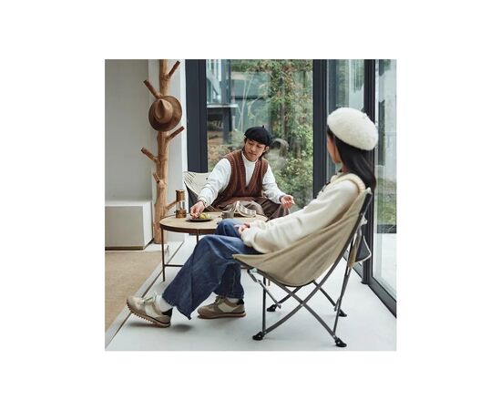 Кресло складное Naturehike YL04 NH18X004-Y 600D Oxford Бежеве (6975641888185), изображение 4 Кресло складное Naturehike YL04 NH18X004-Y 600D Oxford Бежеве (6975641888185), изображение 4