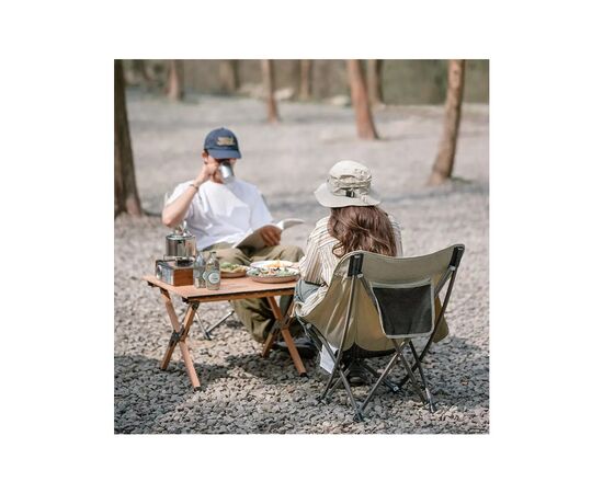 Кресло складное Naturehike YL04 NH18X004-Y 600D Oxford Бежеве (6975641888185), изображение 5 Кресло складное Naturehike YL04 NH18X004-Y 600D Oxford Бежеве (6975641888185), изображение 5