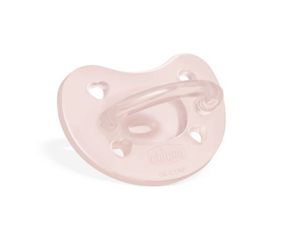 Пустышка Chicco Physioforma Soft силиконовая от 0 до 6 месяцев Для девочек 1 шт (73091.91), изображение 3 Пустышка Chicco Physioforma Soft силиконовая от 0 до 6 месяцев Для девочек 1 шт (73091.91), изображение 3