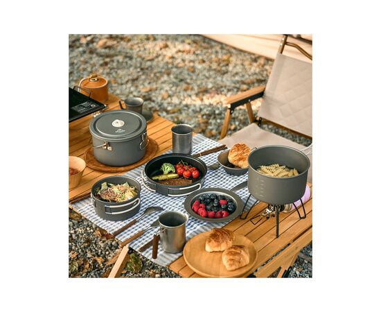 Набор туристической посуды Naturehike CNH22CJ002 (6927595799413), изображение 3 Набор туристической посуды Naturehike CNH22CJ002 (6927595799413), изображение 3