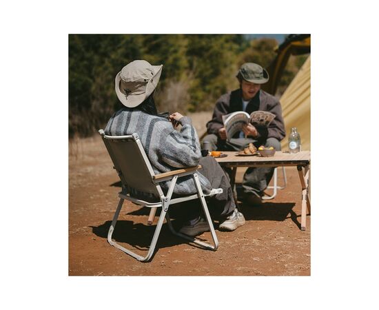 Кресло складное Naturehike CNK2300JU012 бежеве (6976023926877), изображение 4 Кресло складное Naturehike CNK2300JU012 бежеве (6976023926877), изображение 4