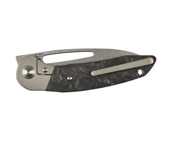 Нож Artisan Tylos S35VN Titanium and Marbled CF (1854G-MCF), изображение 4 Нож Artisan Tylos S35VN Titanium and Marbled CF (1854G-MCF), изображение 4