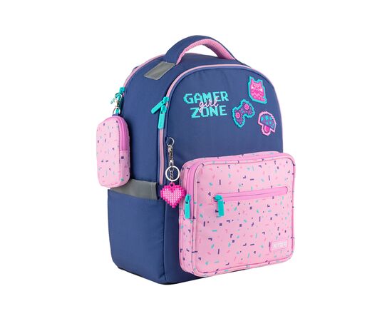 Рюкзак школьный Kite Pixel Love Фиолетовый (K24-770M-1), изображение 4 Рюкзак школьный Kite Pixel Love Фиолетовый (K24-770M-1), изображение 4