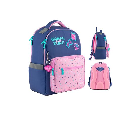 Рюкзак школьный Kite Pixel Love Фиолетовый (K24-770M-1)