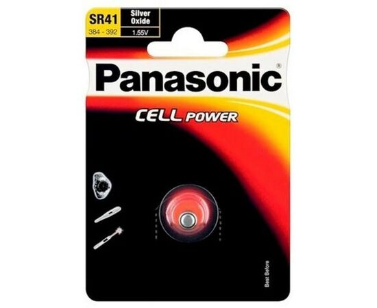 Батарейка SR 41 Panasonic (SR-41EL/1B)