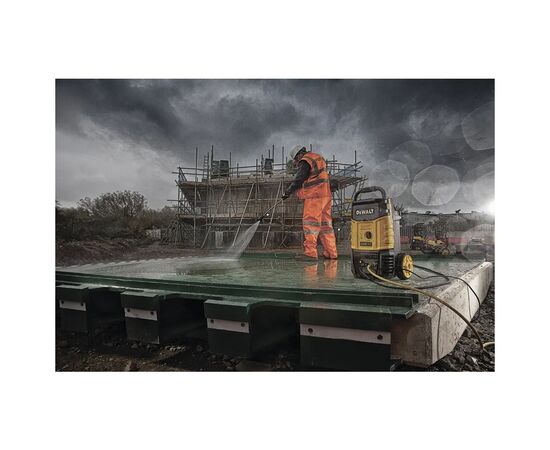 Мойка высокого давления DeWALT 2.7 kW, 150 бар, шланг 8 м (DXPW002E), изображение 5 Мойка высокого давления DeWALT 2.7 kW, 150 бар, шланг 8 м (DXPW002E), изображение 5