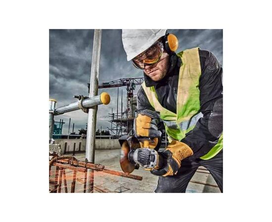 Шлифовальная машина DeWALT 18В XR Li-lon, 125 мм, 9000 об/мин, вес 1.74 кг, TSTAK (без АКБ и ЗУ) (DCG406NT), изображение 10 Шлифовальная машина DeWALT 18В XR Li-lon, 125 мм, 9000 об/мин, вес 1.74 кг, TSTAK (без АКБ и ЗУ) (DCG406NT), изображение 10