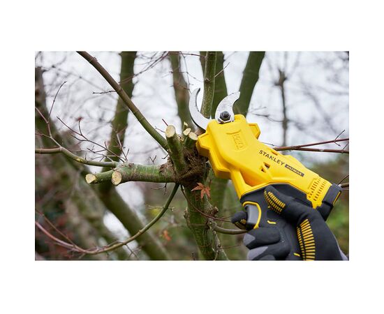 Секатор Stanley FATMAX акумуляторний, 18 В, Li-Ion 4Ah, до 32 мм, 4 кг (SFMCPP32M1), зображення 7 Секатор Stanley FATMAX акумуляторний, 18 В, Li-Ion 4Ah, до 32 мм, 4 кг (SFMCPP32M1), зображення 7