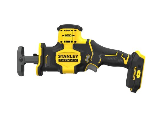 Сабельная пила Stanley FatMax безщёточная, 18ВLi-Ion, 0-2800 ход/мин, ход 19 мм (без АКБ и ЗУ) (SFMCS305B), изображение 2
