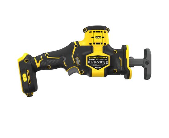 Сабельная пила Stanley FatMax безщёточная, 18ВLi-Ion, 0-2800 ход/мин, ход 19 мм (без АКБ и ЗУ) (SFMCS305B), изображение 5