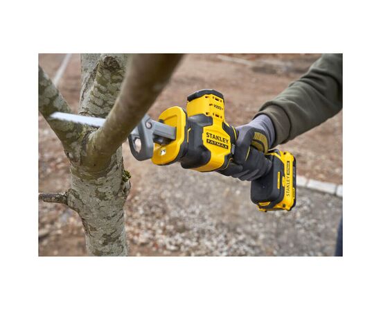Сабельная пила Stanley FatMax безщёточная, 18ВLi-Ion, 0-2800 ход/мин, ход 19 мм (без АКБ и ЗУ) (SFMCS305B), изображение 6
