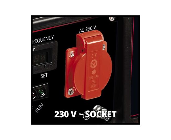 Генератор Einhell инверторный TC-IG 1100, 1100Вт, 3600об/мин, 1х230В, 4.35А, 6.5л, ручной старт (4152580), изображение 3 Генератор Einhell инверторный TC-IG 1100, 1100Вт, 3600об/мин, 1х230В, 4.35А, 6.5л, ручной старт (4152580), изображение 3