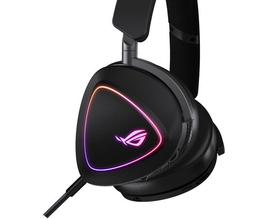 Наушники ASUS ROG Delta II Black (90YH03W0-BHUA00), изображение 3 Наушники ASUS ROG Delta II Black (90YH03W0-BHUA00), изображение 3