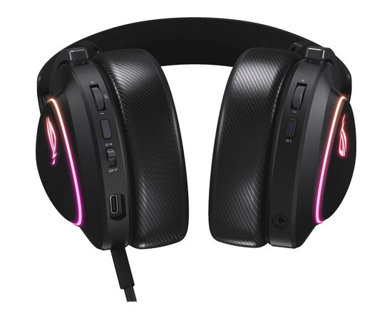 Наушники ASUS ROG Delta II Black (90YH03W0-BHUA00), изображение 4 Наушники ASUS ROG Delta II Black (90YH03W0-BHUA00), изображение 4