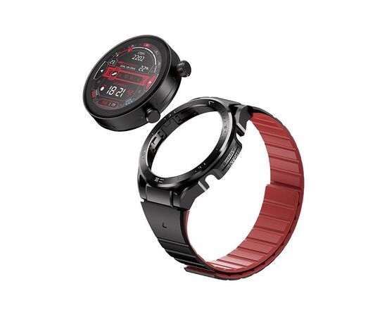 Смарт-часы iMiki C1 Black Magnetic Strap+Frame, изображение 9 Смарт-часы iMiki C1 Black Magnetic Strap+Frame, изображение 9