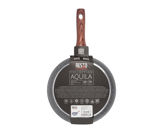Сковорода Resto Aquila глибока 26 см (93053), изображение 8 Сковорода Resto Aquila глибока 26 см (93053), изображение 8