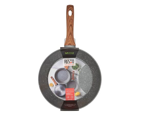 Сковорода Resto Aquila глибока 28 см (93054), изображение 7 Сковорода Resto Aquila глибока 28 см (93054), изображение 7