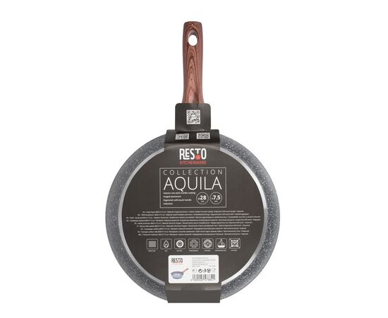 Сковорода Resto Aquila глибока 28 см (93054), изображение 8 Сковорода Resto Aquila глибока 28 см (93054), изображение 8